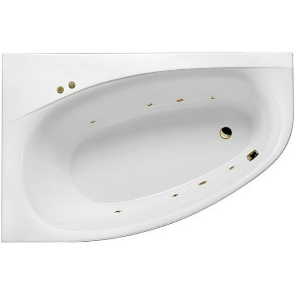 Акриловая ванна Excellent Kameleon 170x110 L WAEX.KML17.SOFT.BR с гидромассажем
