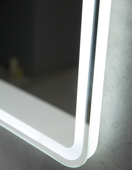 Зеркало BelBagno Marino 100 SPC-MAR-1000-800-LED-TCH-SND с подсветкой с голосовым управлением и подогревом Зеркало BelBagno Marino 100 SPC-MAR-1000-800-LED-TCH-SND с подсветкой с голосовым управлением и подогревом