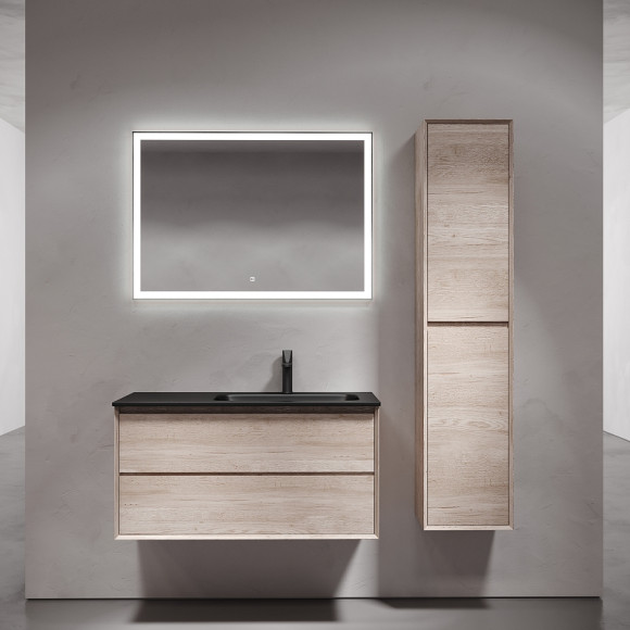 Тумба под раковину Sancos Marmi 2.0 100 R MR2.0100REG подвесная Дуб галифакс натуральный Тумба под раковину Sancos Marmi 2.0 100 R MR2.0100REG подвесная Дуб галифакс натуральный