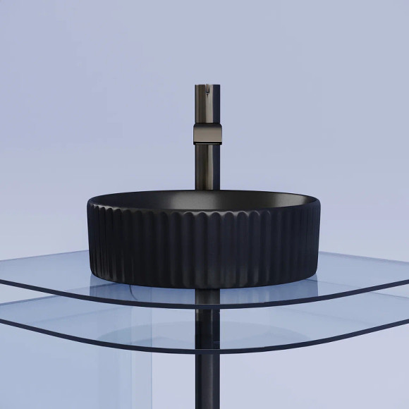 Раковина-чаша Ceramicanova Element 36 CN6057MB Черная матовая Раковина-чаша Ceramicanova Element 36 CN6057MB Черная матовая