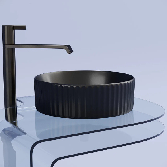 Раковина-чаша Ceramicanova Element 36 CN6057MB Черная матовая Раковина-чаша Ceramicanova Element 36 CN6057MB Черная матовая