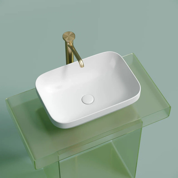 Раковина-чаша Ceramicanova Element 50 CN6055MW Белая матовая Раковина-чаша Ceramicanova Element 50 CN6055MW Белая матовая