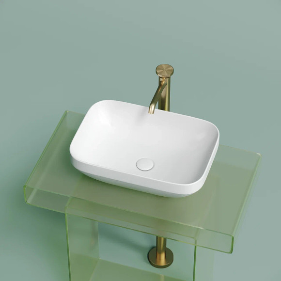 Раковина-чаша Ceramicanova Element 50 CN6055MW Белая матовая Раковина-чаша Ceramicanova Element 50 CN6055MW Белая матовая