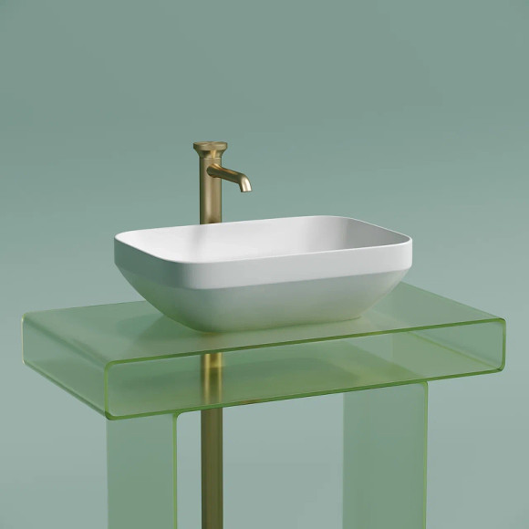 Раковина-чаша Ceramicanova Element 50 CN6055MW Белая матовая Раковина-чаша Ceramicanova Element 50 CN6055MW Белая матовая