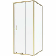 Душевой уголок Niagara Nova 90х90 NG-42-9AG-A90G профиль Холодное золото стекло прозрачное