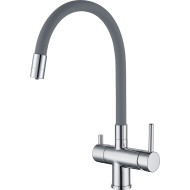 Смеситель для кухни Gappo G4398-30 Хром Серый