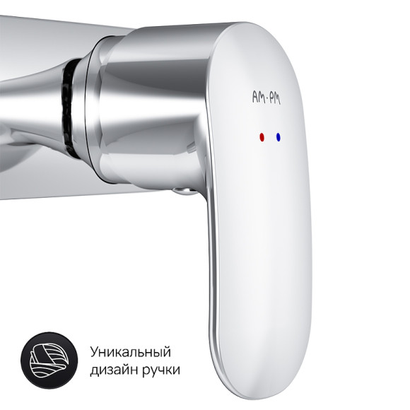Смеситель для душа AM.PM Sensation F3020000 хром