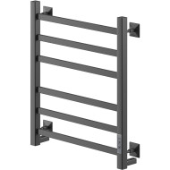 Электрический полотенцесушитель Ника Step-1 60/50 U Черный матовый