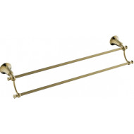 Полотенцедержатель Kaiser KH-4008	двойной Бронза