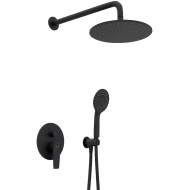 Душевая система Cezares Nautic NAUTIC-DSIP-NOP Черная матовая