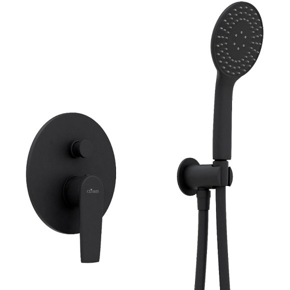 Душевая система Cezares Nautic NAUTIC-DSIP-NOP Черная матовая Душевая система Cezares Nautic NAUTIC-DSIP-NOP Черная матовая