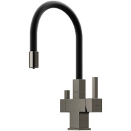 Смеситель для кухни Sancos Arno SC4005GG Вороненая сталь Черный