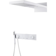 Душевая система Boheme Zodiac 132-MW Белая матовая