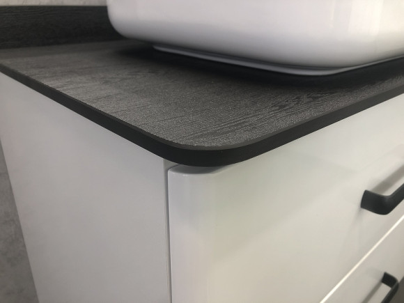 Тумба с раковиной Comforty Амстердам 75 00-00004668 подвесная Белая глянцевая Тумба с раковиной Comforty Амстердам 75 00-00004668 подвесная Белая глянцевая