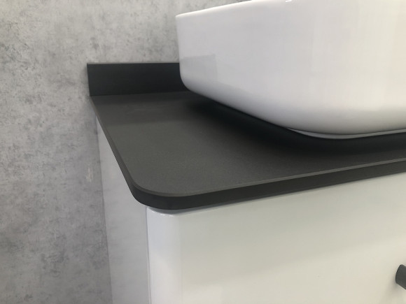 Тумба с раковиной Comforty Амстердам 75 00-00004668 подвесная Белая глянцевая Тумба с раковиной Comforty Амстердам 75 00-00004668 подвесная Белая глянцевая