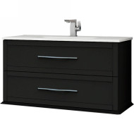 Тумба под раковину Cezares Tiffany 100 54952 подвесная Nero grafite