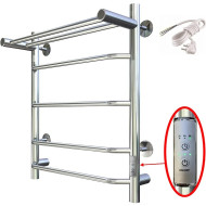 Электрический полотенцесушитель Тругор Браво Пэк СП 3 П 60x50 с полкой Хром