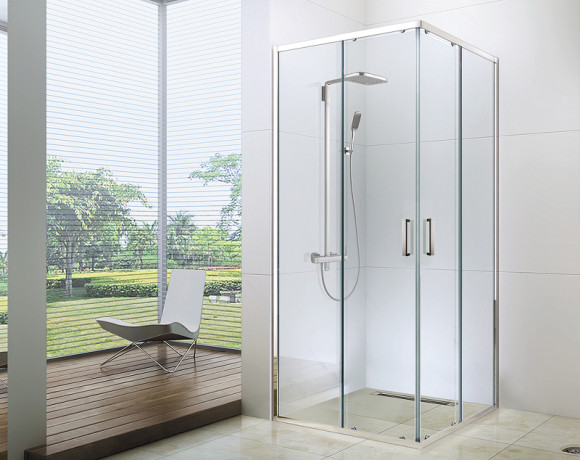 Душевой уголок Berges Solo S 80х80 061103 профиль Хром сильвер стекло прозрачное Душевой уголок Berges Solo S 80х80 061103 профиль Хром сильвер стекло прозрачное