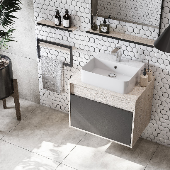 Тумба под раковину Aquaton Лофт Урбан 65 1A254001LQX60 подвесная Cерый графит Дуб орегон Тумба под раковину Aquaton Лофт Урбан 65 1A254001LQX60 подвесная Cерый графит Дуб орегон