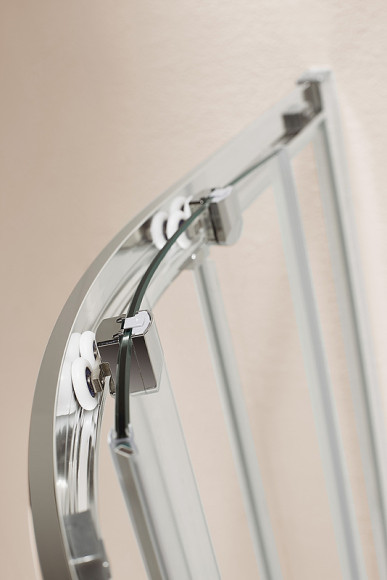 Душевой уголок Cezares Eco 120x90 ECO-O-RH-2-120/90-C-Cr профиль Хром стекло прозрачное