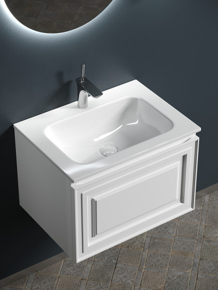 Тумба под раковину Sancos Very 60 VR60W подвесная Bianco Тумба под раковину Sancos Very 60 VR60W подвесная Bianco