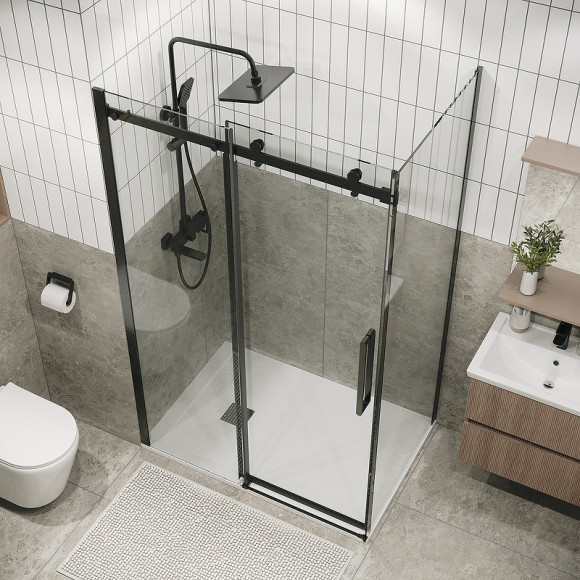 Душевой уголок Grossman Classic 110х80 120.K33.04.1180.42.00 профиль Графит сатин стекло прозрачное Душевой уголок Grossman Classic 110х80 120.K33.04.1180.42.00 профиль Графит сатин стекло прозрачное