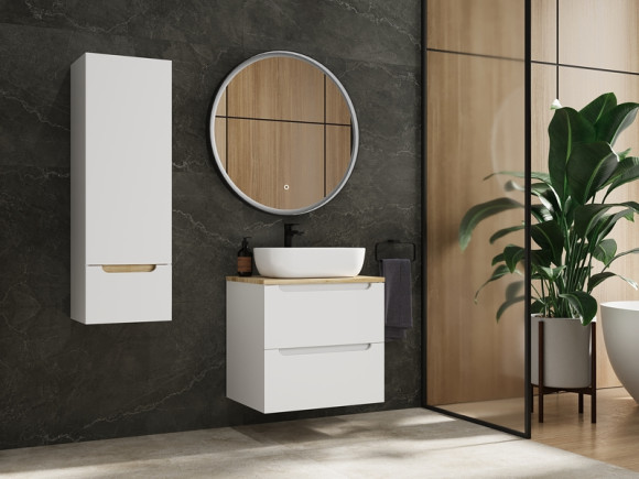 Тумба под раковину Style Line Бали 60 ЛС-00002337 подвесная Белый софт