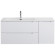 Тумба под раковину BelBagno Etna 120 L ETNA-1200-2C-1A-SO-BL-L подвесная Bianco Lucido