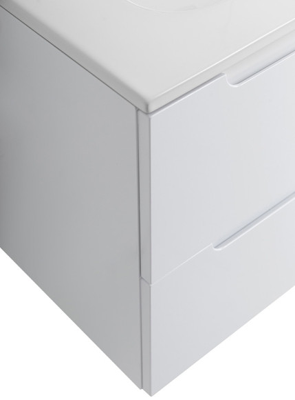 Тумба под раковину BelBagno Etna 120 L ETNA-1200-2C-1A-SO-BL-L подвесная Bianco Lucido