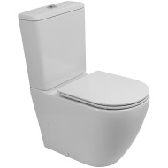 Унитаз компакт BelBagno Sfera-Tor BB2141CP-TOR без бачка и сиденья Унитаз компакт BelBagno Sfera-Tor BB2141CP-TOR без бачка и сиденья