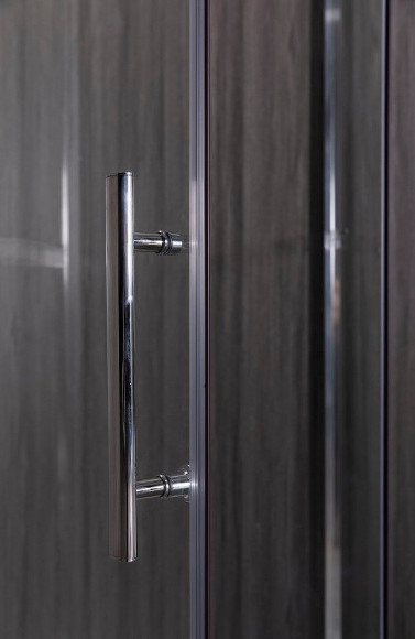 Душевой уголок Esbano ESR-8180 120x80 ESUGR8180 профиль Хром стекло прозрачное