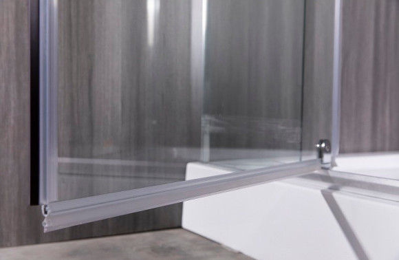 Душевой уголок Esbano ESR-8180 120x80 ESUGR8180 профиль Хром стекло прозрачное