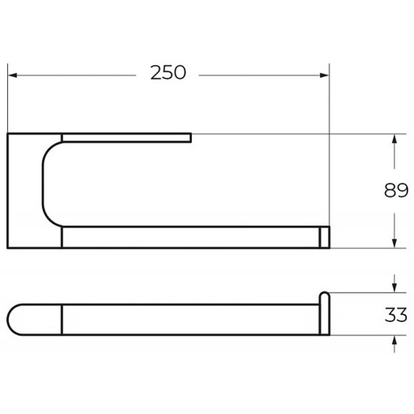Полотенцедержатель Art&Max Platino AM-E-3980-MB Черный матовый Полотенцедержатель Art&Max Platino AM-E-3980-MB Черный матовый