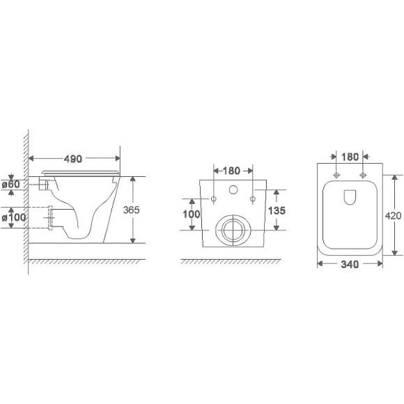 Унитаз WeltWasser Gelbach 043 MT-WT 10000011817 подвесной Белый матовый с сиденьем Микролифт Унитаз WeltWasser Gelbach 043 MT-WT 10000011817 подвесной Белый матовый с сиденьем Микролифт