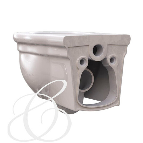 Унитаз Caprigo Boheme DW10 подвесной без сиденья