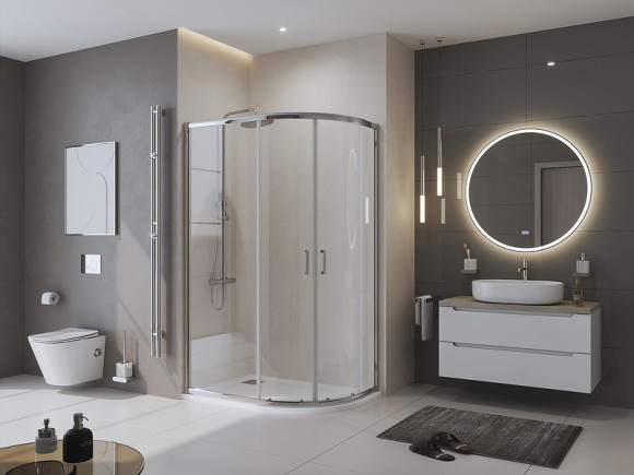 Душевой поддон из искусственного камня BelBagno Uno 120x90 L TRAY-MR-UNO-RH-120/90-550-35-W-L-CR Белый Душевой поддон из искусственного камня BelBagno Uno 120x90 L TRAY-MR-UNO-RH-120/90-550-35-W-L-CR Белый