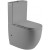 Унитаз компакт WeltWasser Merzbach 001 MT-GR 10000003725 Серый матовый с бачком и сиденьем Микролифт