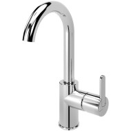 Смеситель для раковины Cezares LEAF-LSM-A-01-W0 Хром