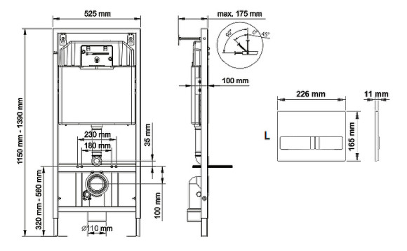 Комплект унитаза Jacob Delafon Elite EDX114RU-00 с инсталляцией Berges Novum L3 040213 с сиденьем Микролифт и клавишей смыва Хром Комплект унитаза Jacob Delafon Elite EDX114RU-00 с инсталляцией Berges Novum L3 040213 с сиденьем Микролифт и клавишей смыва Хром