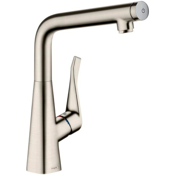 Смеситель для кухни Hansgrohe Metris Select 14883800 Сталь
