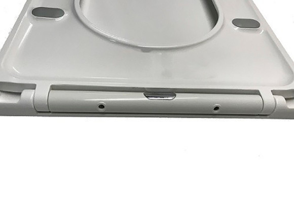 Комплект унитаза CeramaLux 2197 с инсталляцией Tece Base 9400413 с сиденьем Микролифт и Белой клавишей смыва