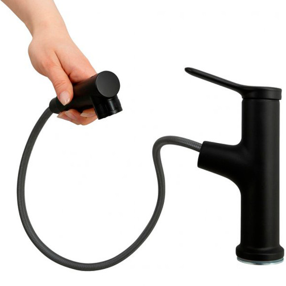 Смеситель для раковины BelBagno BB-LVMD-NERO-W0 Черный матовый Смеситель для раковины BelBagno BB-LVMD-NERO-W0 Черный матовый