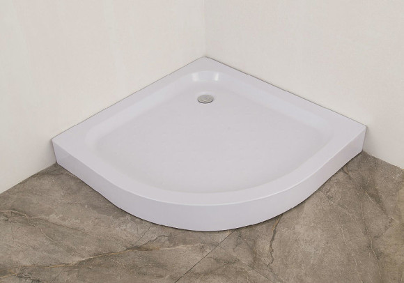 Акриловый поддон Agger A01-100TCR/T 100x100 с антискользящим покрытием