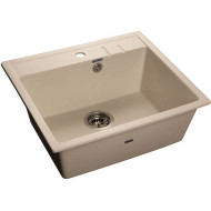 Кухонная мойка GranFest Quadro GF-Q560 Белая Кухонная мойка GranFest Quadro GF-Q560 Белая