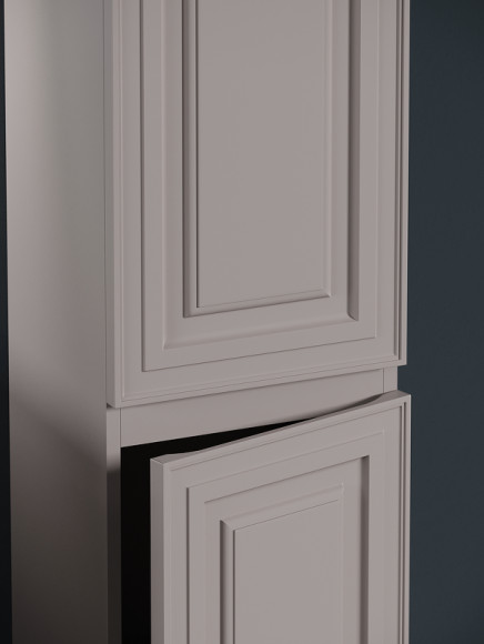 Шкаф пенал Sancos Very 35 R PVR35RSM подвесной Doha Soft