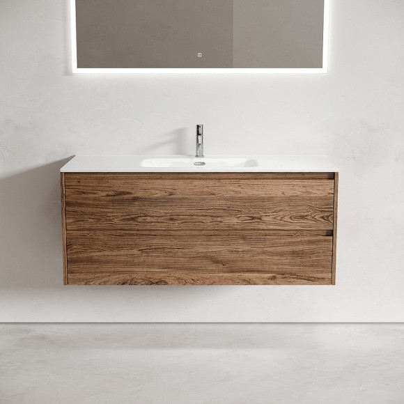 Тумба под раковину Sancos Libra 120 LB120-1ECH подвесная Дуб чарльстон