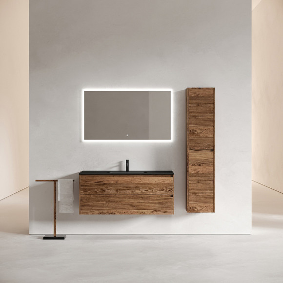 Тумба под раковину Sancos Libra 120 LB120-1ECH подвесная Дуб чарльстон