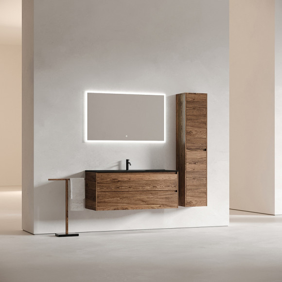 Тумба под раковину Sancos Libra 120 LB120-1ECH подвесная Дуб чарльстон