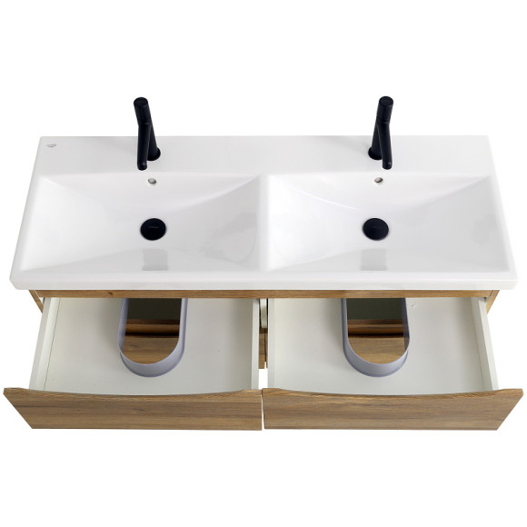 Тумба под раковину BelBagno Marino-Cer 120 MARINO-CER-1200-4C-SO-2-RR-P подвесная Rovere Rustico