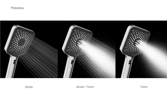 Ручной душ Vincea Inspire VSHN-3I4HMB Черный матовый